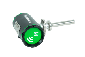 SDM Eco online density meter for continuous industrial slurry and liquid density measurement in mining and process industries.